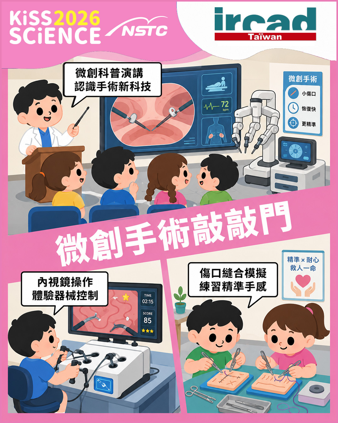 微創手術敲敲門